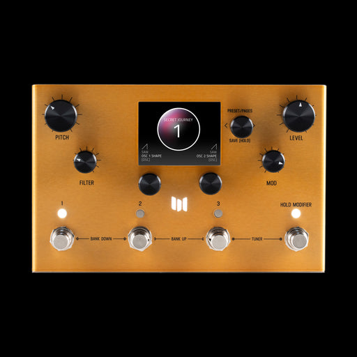Meris Enzo X Polyphonic Synth Pedal Front