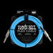 Ernie Ball Flex Instrument Cable Straight/Straight 10ft - Blue - P06412 Front
