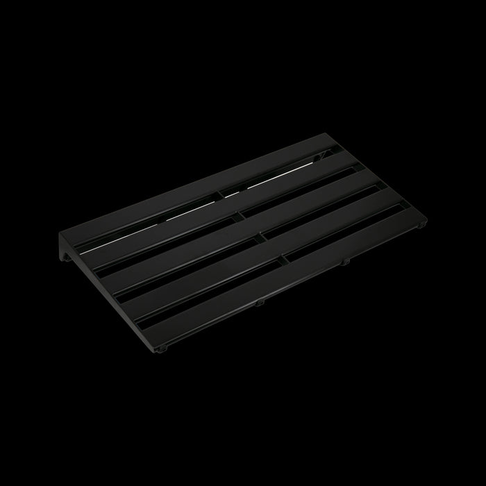 Mono Pedalboard Rail Large Black With Stealth Club Accessory Case - PFX-PBR-L-BLK-BDL