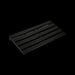 Mono Pedalboard Rail Large Black With Stealth Club Accessory Case - PFX-PBR-L-BLK-BDL