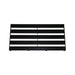 Mono Pedalboard Rail Large Black With Stealth Club Accessory Case - PFX-PBR-L-BLK-BDL