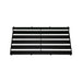 Mono Pedalboard Rail Large Black With Stealth Club Accessory Case - PFX-PBR-L-BLK-BDL