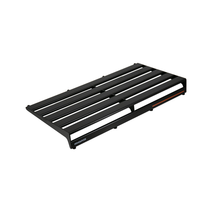 Mono Pedalboard Rail Large Black With Stealth Club Accessory Case - PFX-PBR-L-BLK-BDL