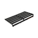 Mono Pedalboard Rail Large Black With Stealth Club Accessory Case - PFX-PBR-L-BLK-BDL