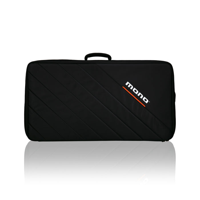 Mono Pedalboard Rail Large Black With Stealth Club Accessory Case - PFX-PBR-L-BLK-BDL