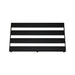 Mono Pedalboard Rail Medium Black With Stealth Club Accessory Case - PFX-PBR-M-BLK-BDL