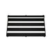 Mono Pedalboard Rail Medium Black With Stealth Club Accessory Case - PFX-PBR-M-BLK-BDL