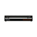 Mono Pedalboard Rail Small Black With Stealth Club Accessory Case - PFX-PBR-S-BLK-BDL