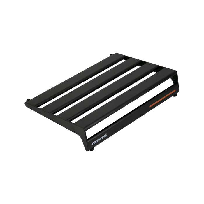 Mono Pedalboard Rail Small Black With Stealth Club Accessory Case - PFX-PBR-S-BLK-BDL