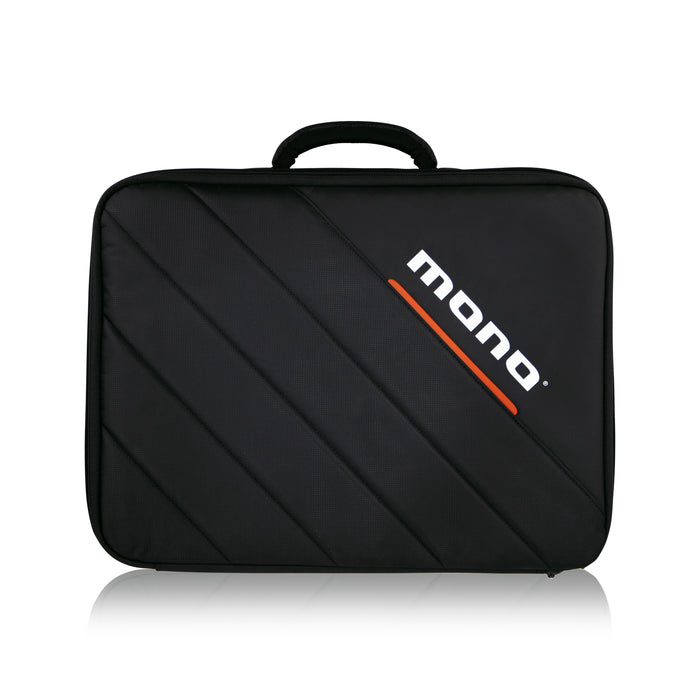 Mono Pedalboard Rail Small Black With Stealth Club Accessory Case - PFX-PBR-S-BLK-BDL