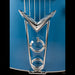 Gretsch Custom Shop Masterbuilt G6134CST Baritone Penguin NOS Lake Placid Blue Closeup Tailpiece