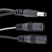 Voodoo Lab PPAV Output splitter adapter: 2.1mm straight barrel to two 2.1mm female: 4” Power Cable Front