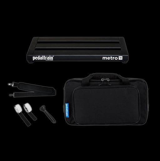 Pedaltrain  PT-M16-SC  Metro 16 16” X 8” Pedalboard with Soft Case