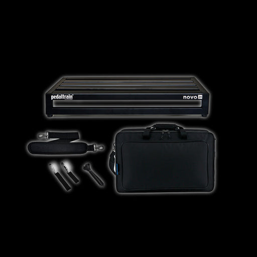 Pedaltrain PT-N24-SC NOVO 24 24” X 14.5” Pedalboard with Soft Case