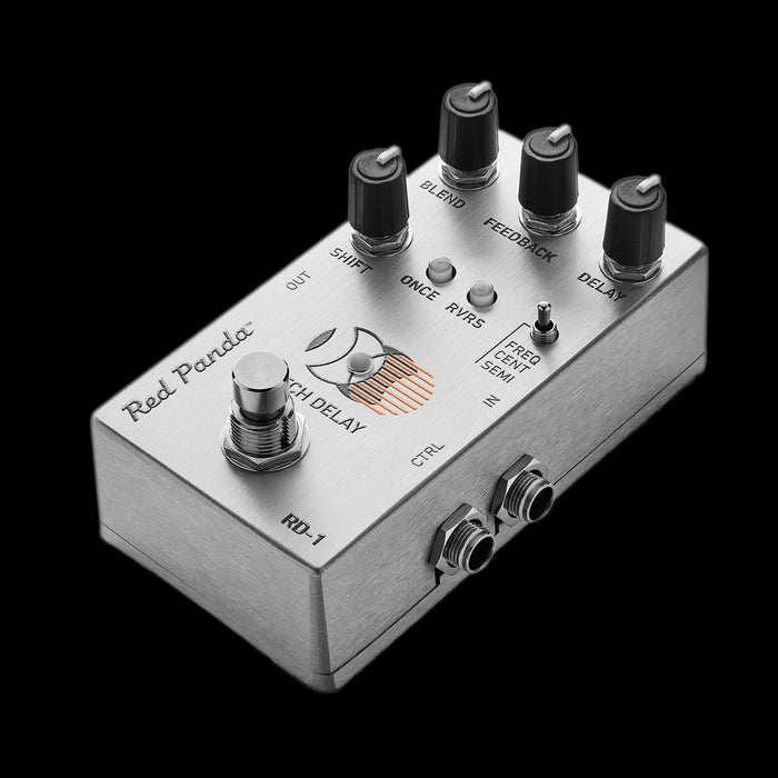 Red Panda RD-1 Pitch Delay Pedal Angle Right