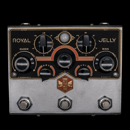 BeetronicsFX Royal Jelly Royal Series Overdrive Fuzz Guitar Effect Pedal Front