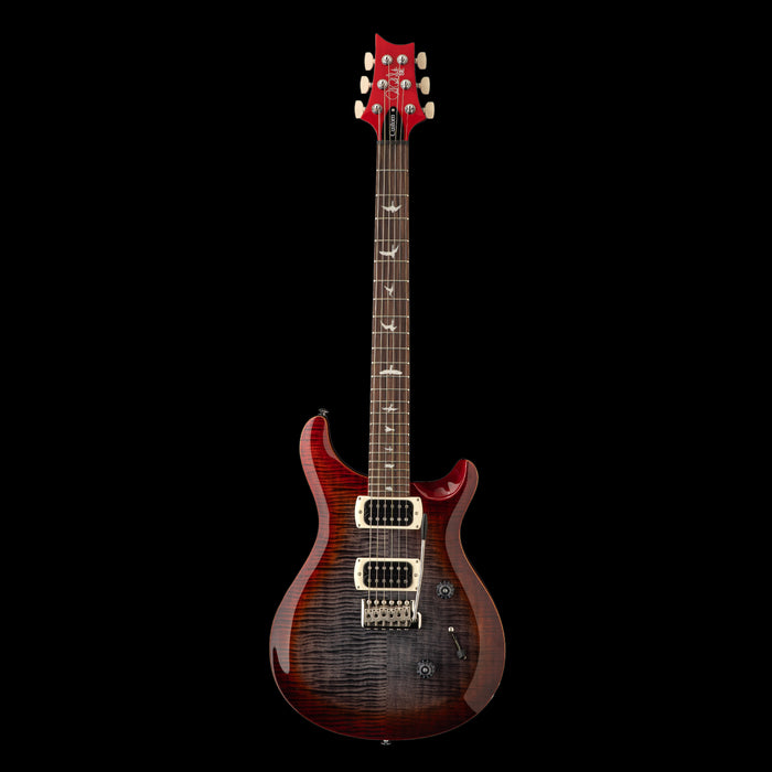 PRS SE Custom 24 Floyd Charcoal Cherry Burst Front