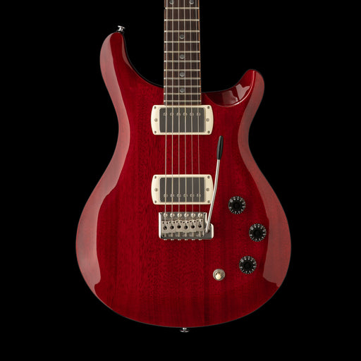 PRS SE DGT Standard Moons Vintage Cherry Front Crop