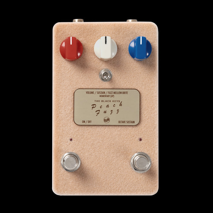 Walrus Audio Limited Edition The Black Keys Peach Fuzz Pedal Front