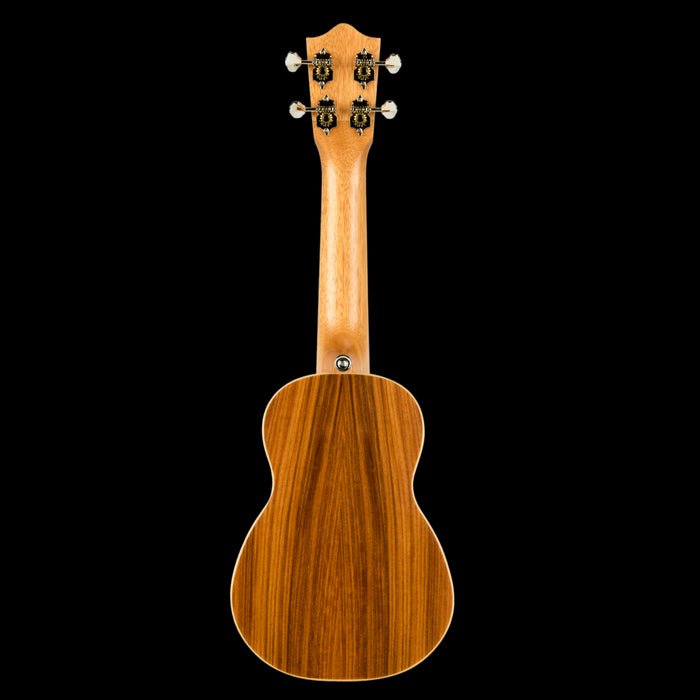Lanikai SPST-S Solid Spruce Top Morado Back and Side Soprano Ukulele Back