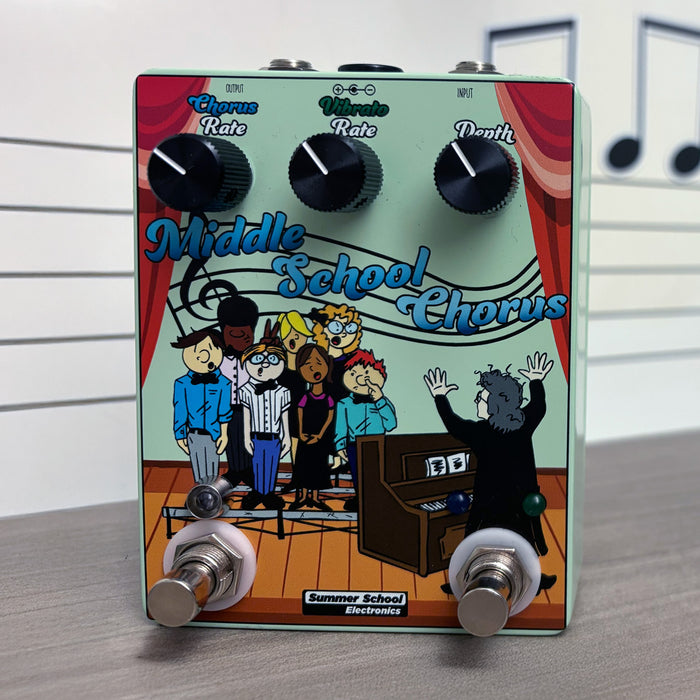 Summer School Electronics Middle School Chorus Pedal Background Music