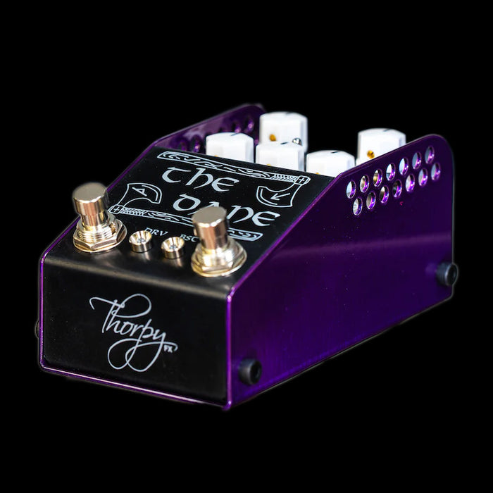 Thorpy FX The Dane Mk II Overdrive Boost Peter "Danish Pete" Honore Signature Pedal Side