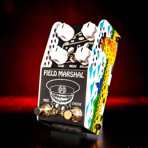 Thorpy FX The Field Marshall Fuzz Guitar Effect Pedal Front Angle