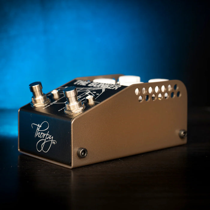 Thorpy FX The Bunker Overdrive Guitar Effect Pedal Bottom Logo