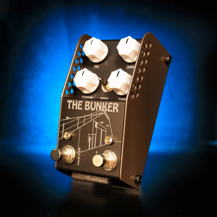 Thorpy FX The Bunker Overdrive Guitar Effect Pedal Blue BG