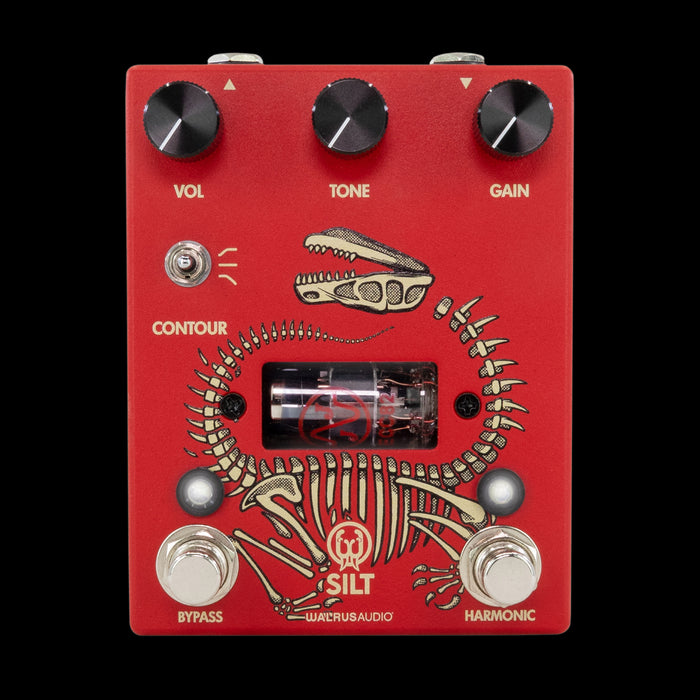Walrus Audio Silt Harmonic Tube Fuzz Pedal - Red