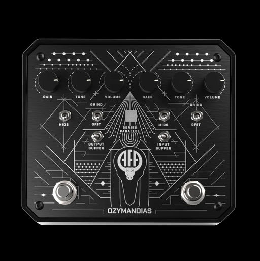 Animal Factory Ozymandias Dual Overdrive/Distortion Pedal Front