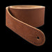Taylor Gemstone Strap Sanded Suede Medium Brown 2.5" Rolled Up Front Tab