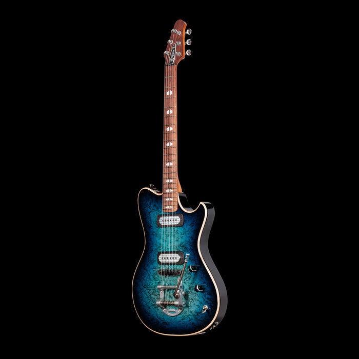 Powers Electric Limited Edition A-Type Select Birdseye Glacier Burst Front Left