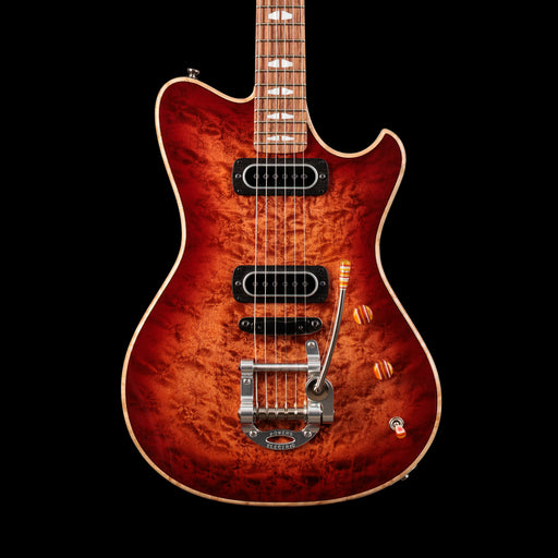 Powers Electric Limited Edition A-Type Select Birdseye Lava Burst Front Crop