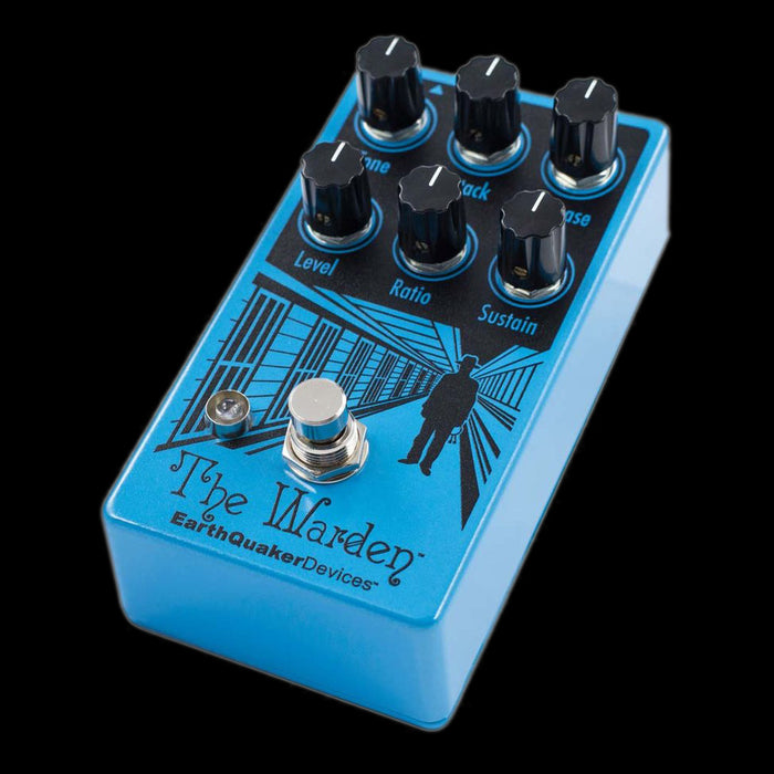 EarthQuaker Devices The Warden Compressor Left Angle