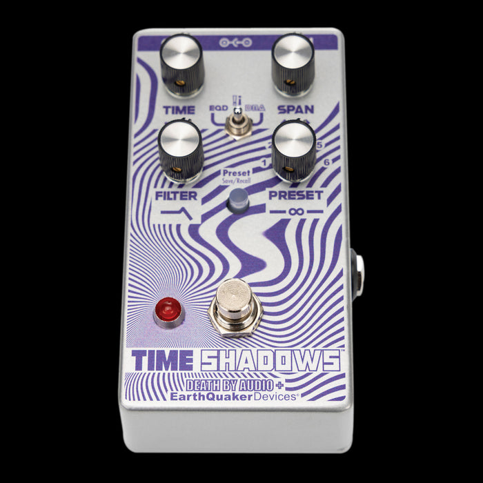 Earthquaker Devices Time Shadows Subharmonic Resonator Delay Pedal Front Tilt