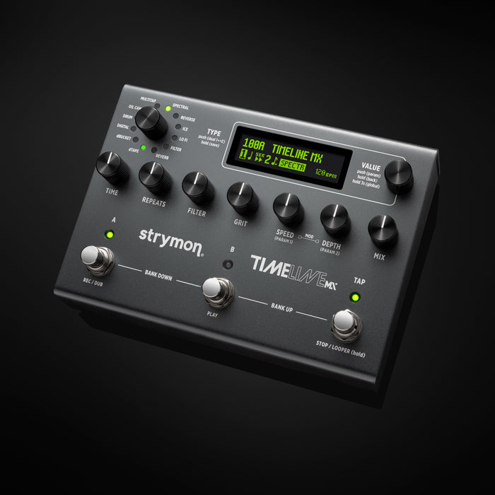 Strymon Timeline MX Multi-Delay Pedal Angle