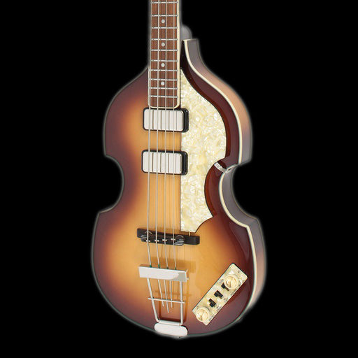 Hofner Contemporary Violin Cavern Bass - Sunburst - HCT-500-1-CVSB-O Front Crop