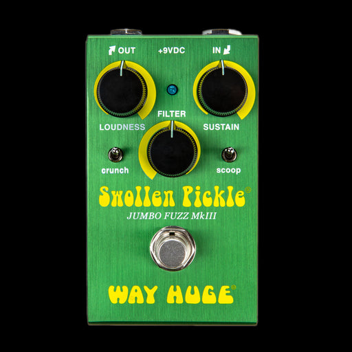 Way Huge WHE401S Swollen Pickle Fuzz Pedal Front 