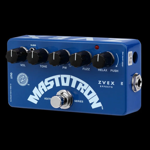 ZVex Mastotron Silicon Fuzz Guitar Pedal Angle