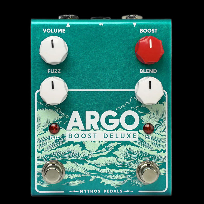 Mythos Pedals Argo Boost Deluxe Pedal Front