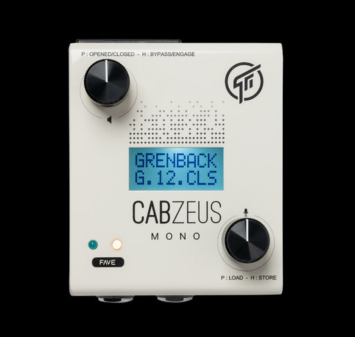 GFI System Cabzeus Mono Speaker Simulator DI Box