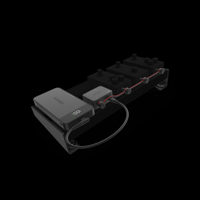 D'Addario XPND Pedal Power Battery Kit Top Angle