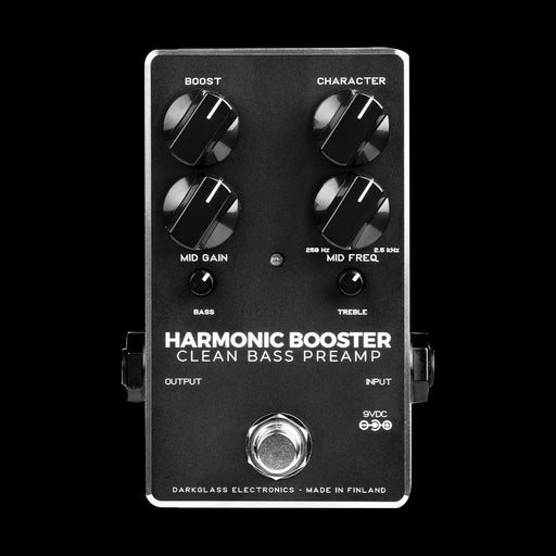 Darkglass Electronics Harmonic Booster: Clean Bass Preamp Effect Pedal