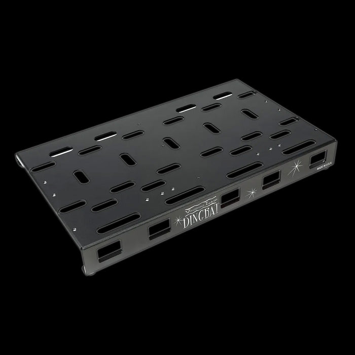 Voodoo Lab DBMP Dingbat Medium Pedalboard Power Package With Pedal Power 2 Plus Power Supply Front Angle Right