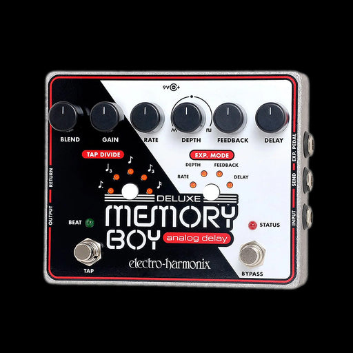 Electro-Harmonix Deluxe Memory Boy Analog Delay Pedal with Tap Tempo