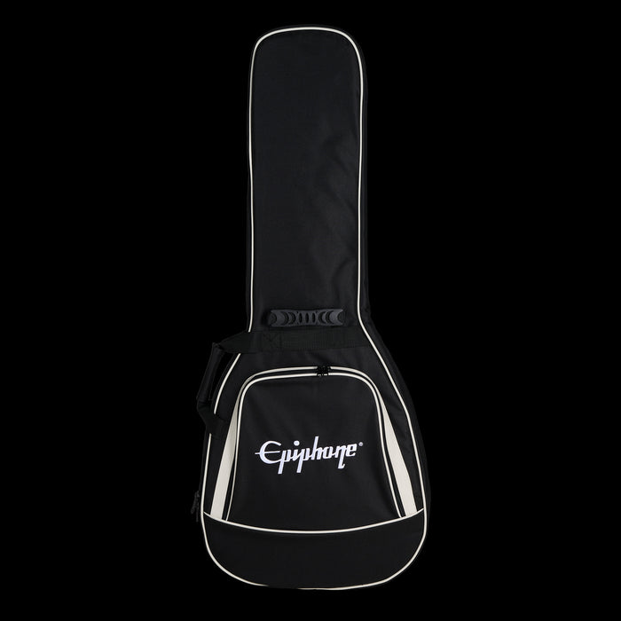 Epiphone Les Paul Custom Alpine White Gig Bag Front