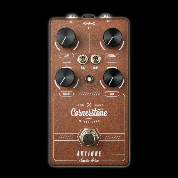 Cornerstone Music Antique Overdrive Guitar Effect Pedal