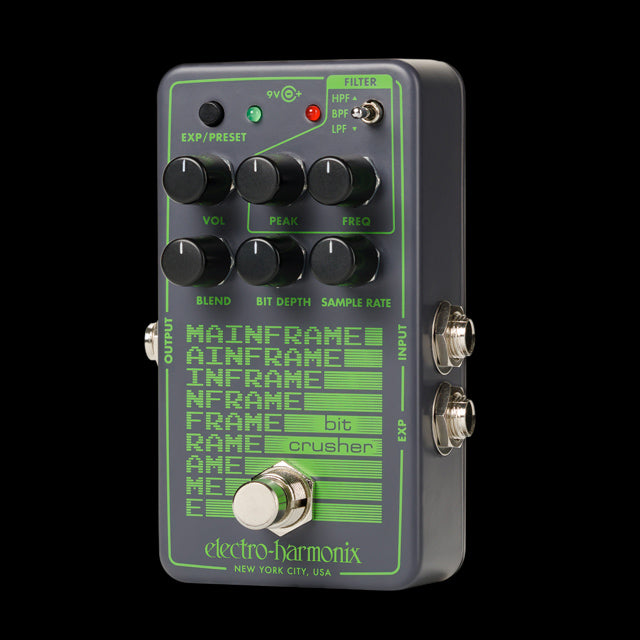 Electro-Harmonix Mainframe Bit Crusher Guitar Effect Pedal