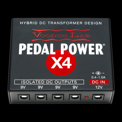 Voodoo Lab PPX4-18V Pedal Power X4-18V Isolated Power Supply Front Angle